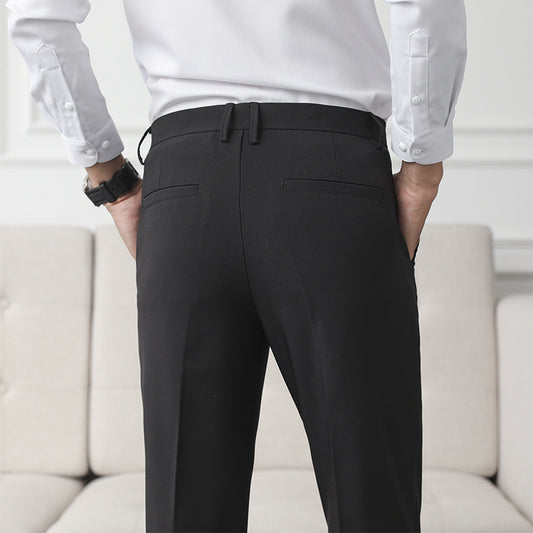 Men's Solid Color Loose Casual Pants