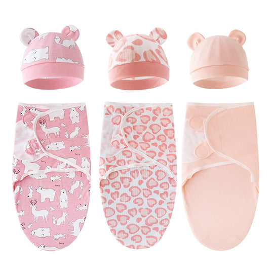 Newborn Baby Swaddling Quilt Pure Cotton Delivery Room Package Newborn Child Baby's Blanket Baby Swaddle
