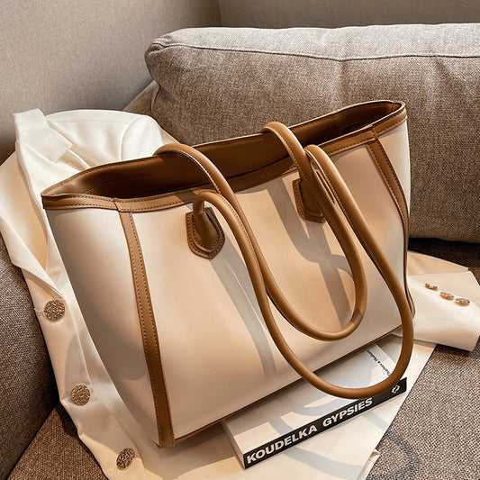 Commuter One Shoulder Tote Handbag