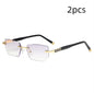 Frameless Older and Younger HD Reading Glasses