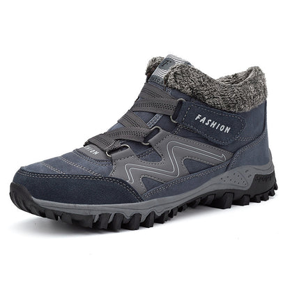 Winter warm and velvet thick couple shoes