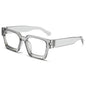 Classic Thick Square Frame Sunglasses Men's Driving UV Protection