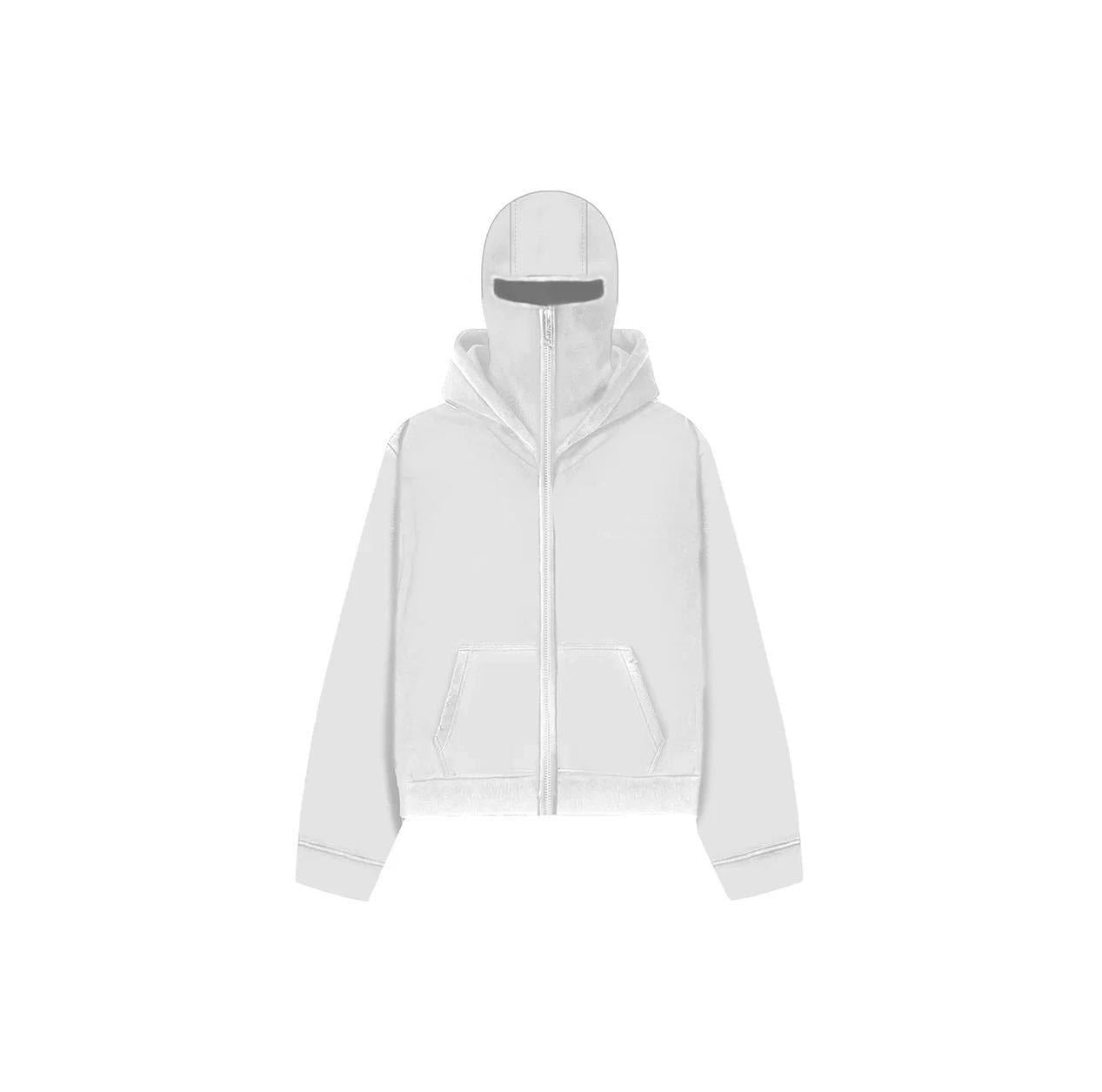American Personality Street Sweater Fashion Fashion Brand Round Neck Double Hood Cardigan Coat