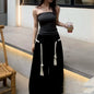 Athleisure Streetwear Sassy Summer Thin Loose Cut-Out Pants