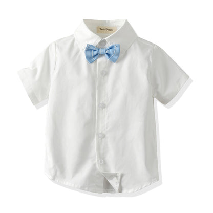 Short Sleeve Shirt Vest Shorts Fashion