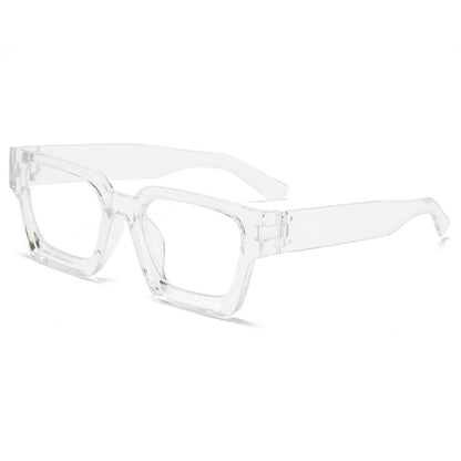 Classic Thick Square Frame Sunglasses Men's Driving UV Protection