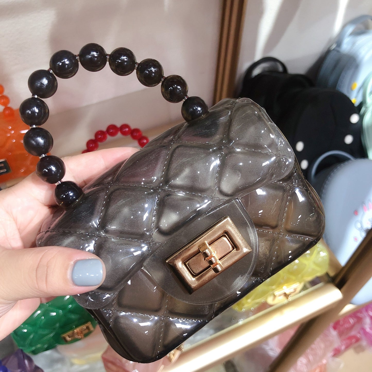 All-match Diamond Chain Transparent Jelly Pack