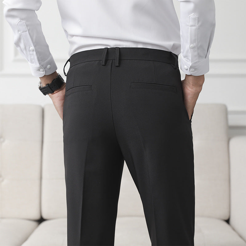 Men's Solid Color Loose Casual Pants