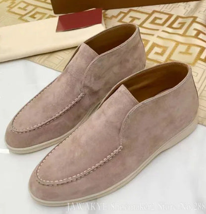 Retro Flat Ankle-length Pair Loafers