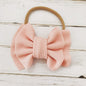 Children's Bow Hair Band Baby Double Layer