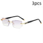 Frameless Older and Younger HD Reading Glasses