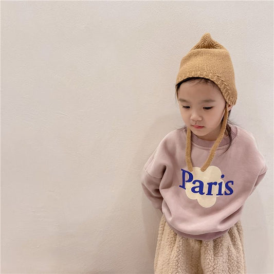 Warm Fleece Loose Coat Bottoming Shirt