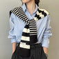 Women's Outer Wear High-grade Matching Shirt Knitted Scarf