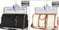 Large Capacity Travel Duffle Bag Women's Handbag Folding Suit Bag Waterproof Clothes Totes