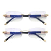Frameless Older and Younger HD Reading Glasses