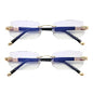 Frameless Older and Younger HD Reading Glasses