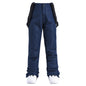 Men's Windproof Waterproof Detachable Elastic Waist Thick Thermal Cotton Pants