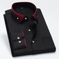 Men's Stretch Long Sleeve Shirt Casual And Comfortable Non-ironing