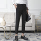 Men's Solid Color Loose Casual Pants