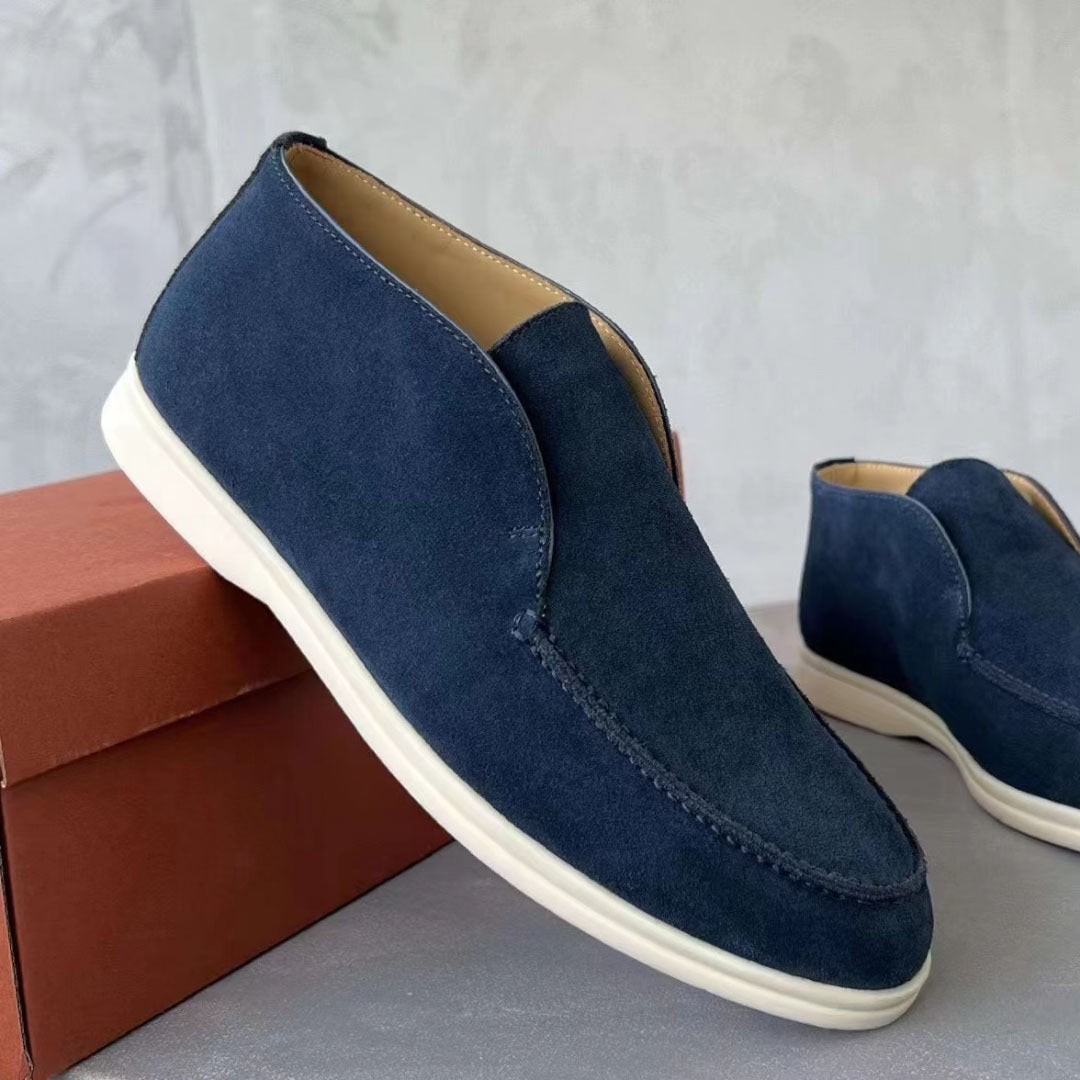 Retro Flat Ankle-length Pair Loafers