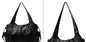 Handbag European And American Retro Solid Color Simple Texture