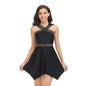Women's Swimsuit Tulle Skirt Split Swimsuit
