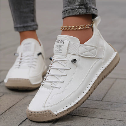 Leather Boots Casual Shoes Plus Size Spring And Summer