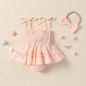 Popular Korean Style Sling Baby's Gown Casual All-matching