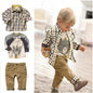 Shirt With T-shirt Retro Jeans Three-piece Set