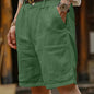 Stylish Men's Casual Shorts With Functional Pockets And Classic Design