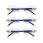 Frameless Older and Younger HD Reading Glasses