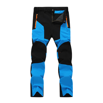 Outdoor Stretch Charging Men's Windproof Waterproof And Hard-wearing Breathable Quick-drying Pants