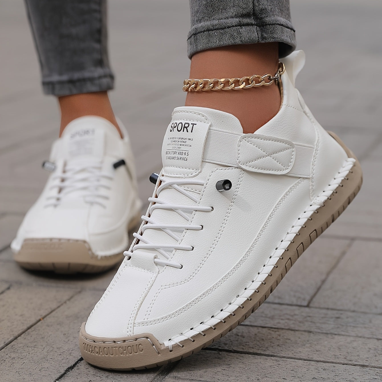 Leather Boots Casual Shoes Plus Size Spring And Summer