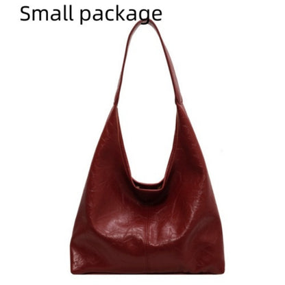 Fashion Womens Shoulder Bag Vintage Designer Large Capacity Casual Tote Bag Autumn And Winter Fashion Handbag