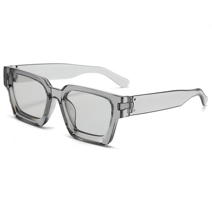 Classic Thick Square Frame Sunglasses Men's Driving UV Protection