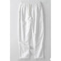 Men's Stand Collar Versatile Slim Cotton And Linen Casual Pants
